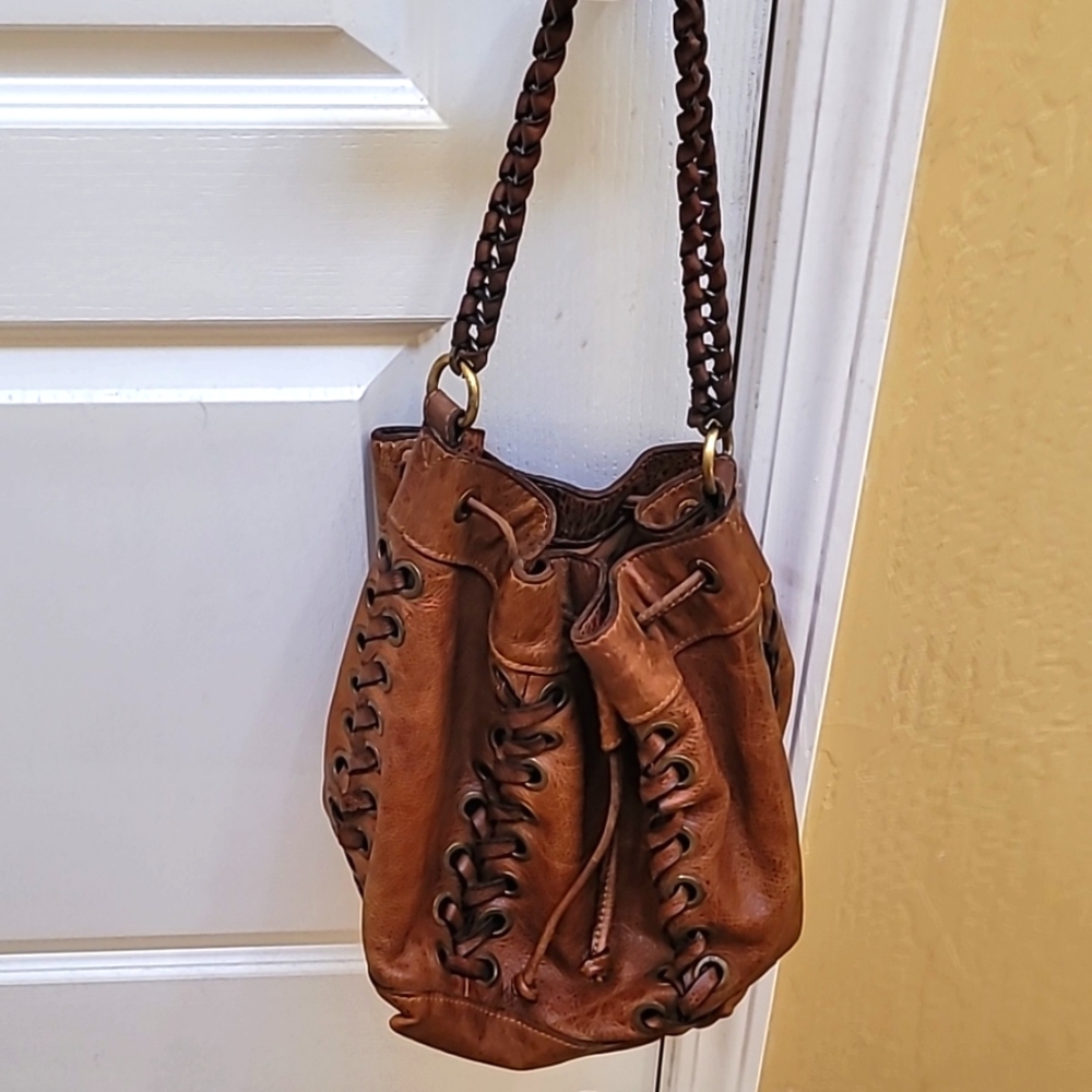 Patricia Nash Martina Drawstring Bucket Bag